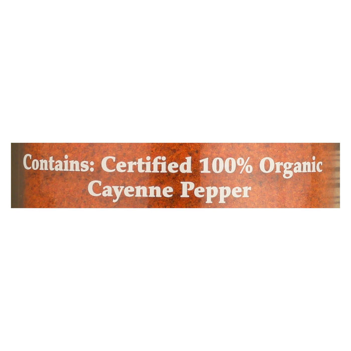 Morton And Bassett Organic Cayenne Pepper - Cayenne Pepper - Case Of 3 - 2 Oz.