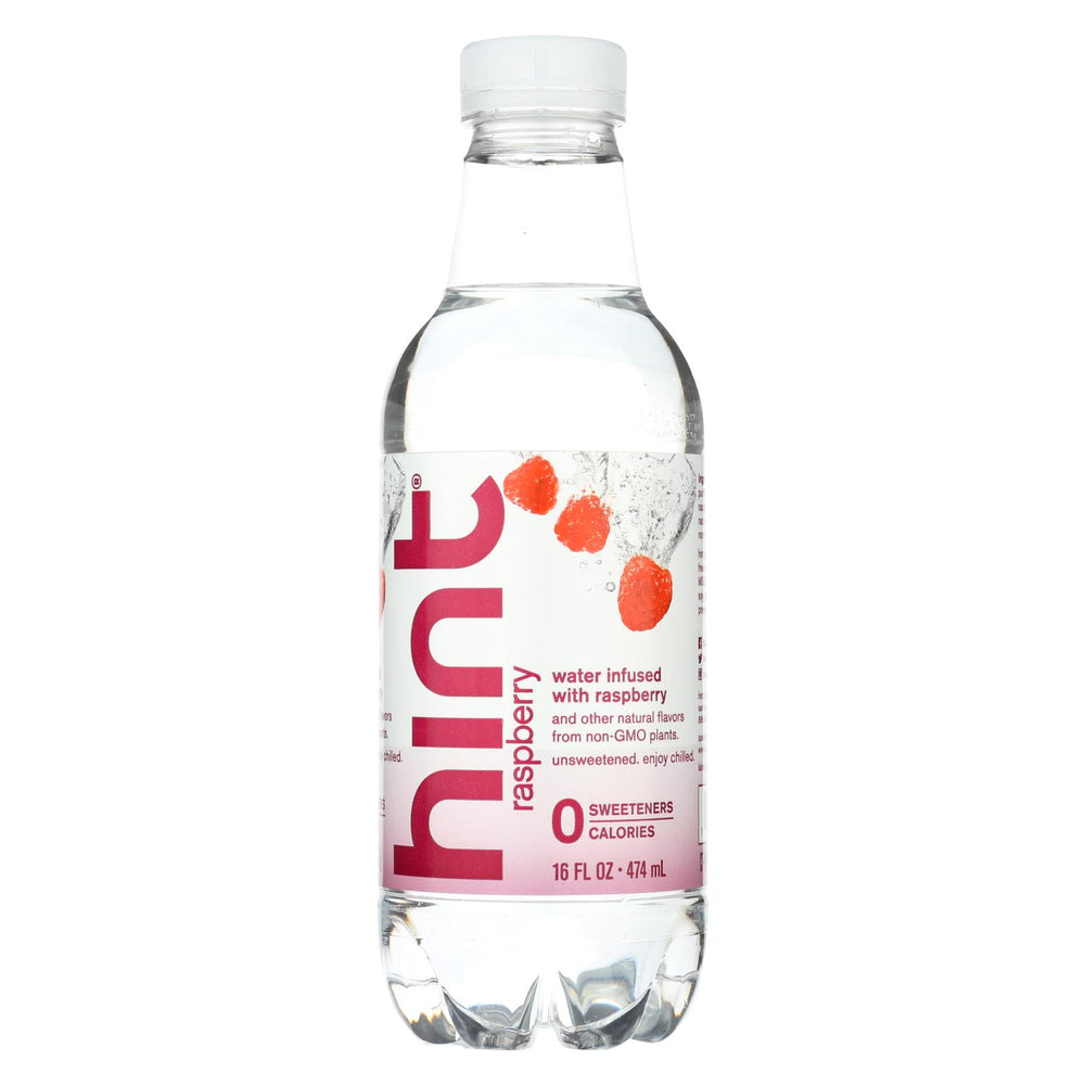 Hint Raspberry Water - Raspberry - Case Of 12 - 16 Fl Oz.