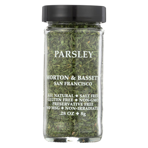 Morton And Bassett Seasoning - Parsley - .28 Oz - Case Of 3