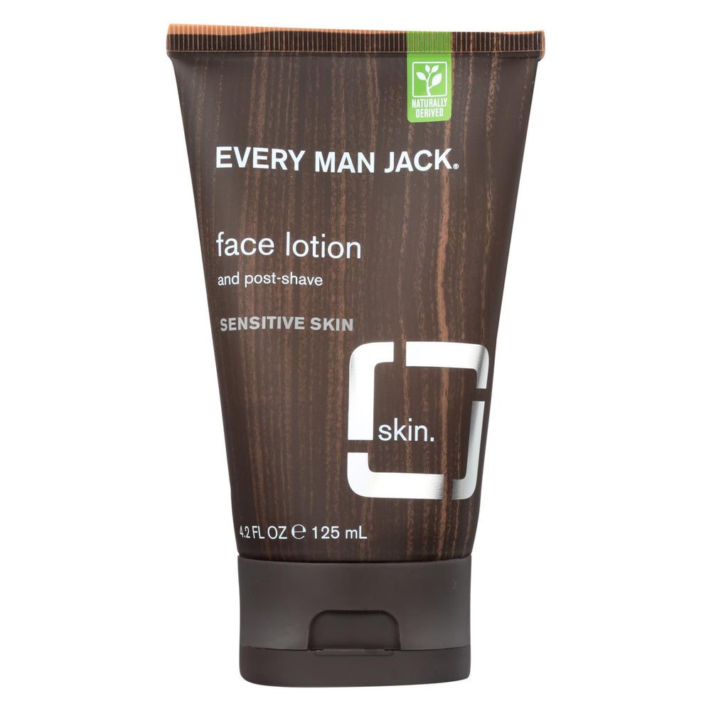 Every Man Jack Face Lotion And Post Shave - Fragrance Free - 4.2 Oz