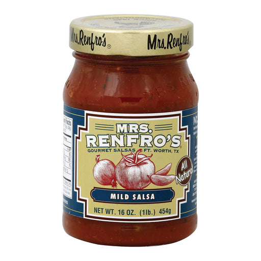 Mrs Renfro's Salsa - Mild - Case Of 6 - 16 Oz.