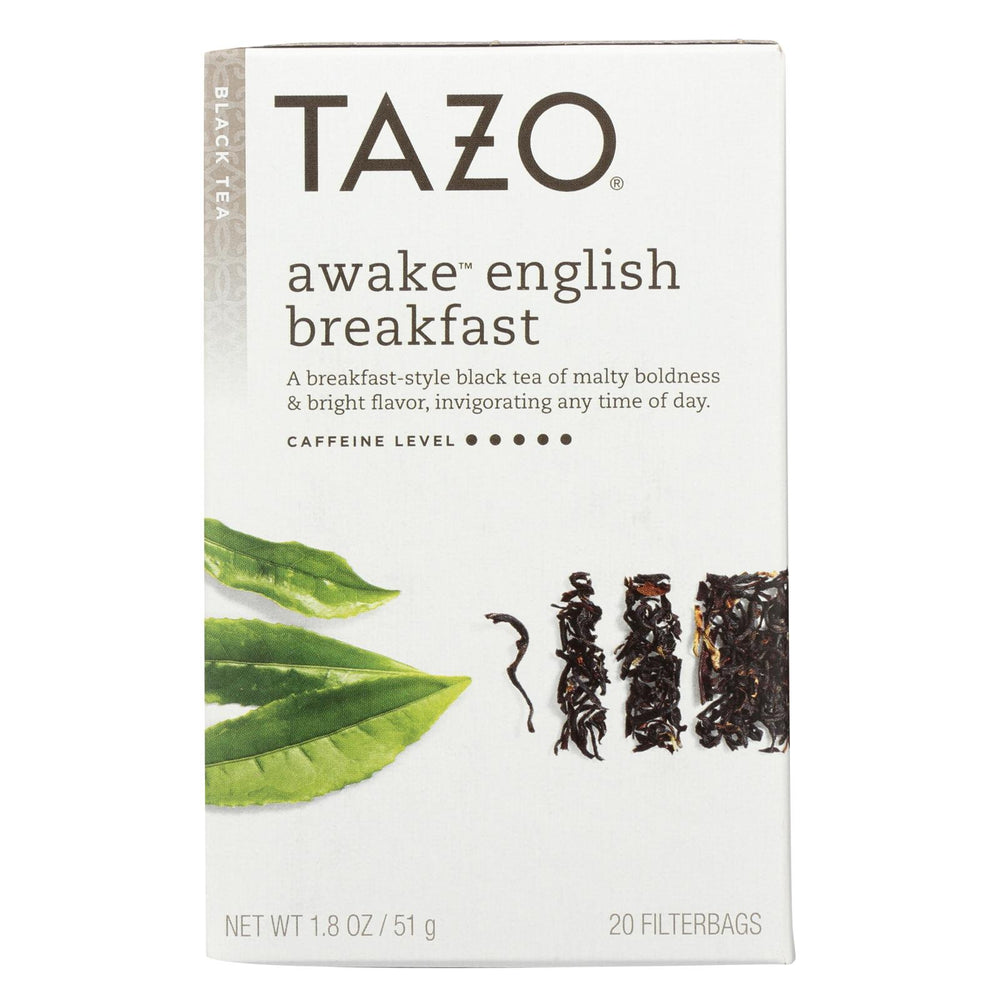 Tazo Tea Hot Tea - Awake English Breakfast Black Tea - Case Of 6 - 20 Bag
