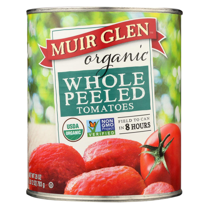 Muir Glen Organic Whole Peeled Tomatoes - Case Of 12 - 28 Oz.