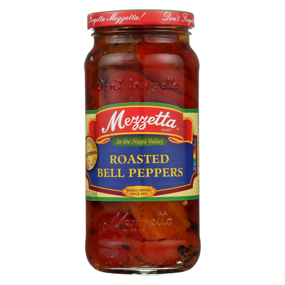 Mezzetta Roasted Bell Peppers - Case Of 6 - 16 Oz.