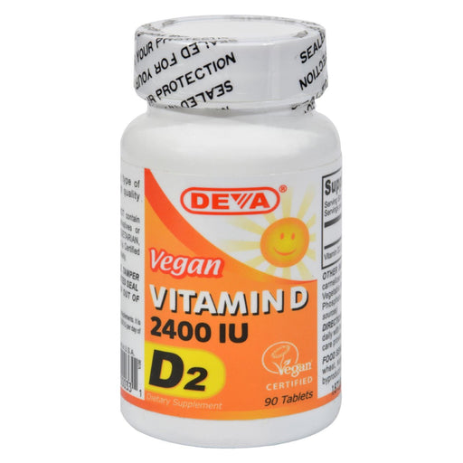 Deva Vegan Vitamin D - 2400 Iu - 90 Tablets