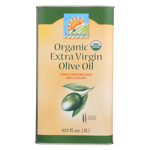 Bionaturae Olive Oil - Organic Extra Virgin - Case Of 2 - 3 Liter