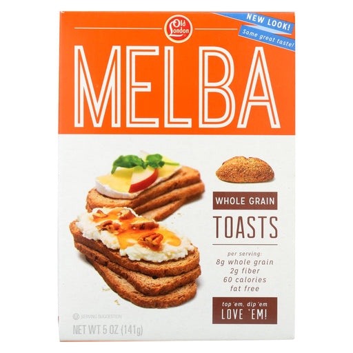 Old London Sesame Melba Toast - Whole Grain - Case Of 12 - 5 Oz.