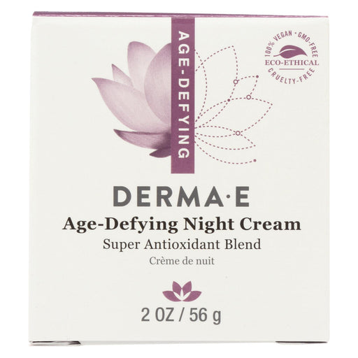 Derma E Age-defying Night Creme With Astaxanthin And Pycnogenol - 2 Oz