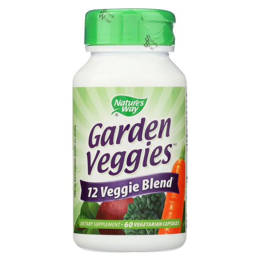Nature's Way Garden Veggies - 60 Vegetarian Capsules