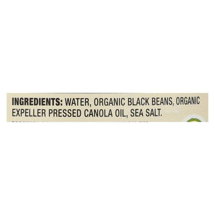 Bearitos Organic Refried Beans - Black Bean - Case Of 12 - 16 Oz.