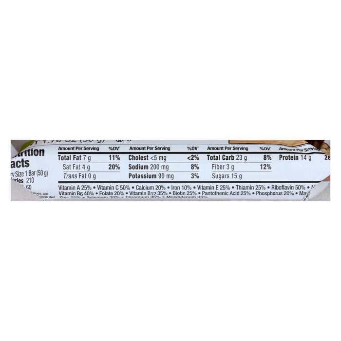Zone Nutrition Bar - Fudge Graham - Case Of 12 - 1.76 Oz