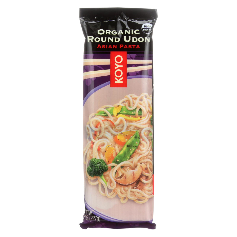 Koyo Pasta - Organic - Udon - Round - 8 Oz - Case Of 12
