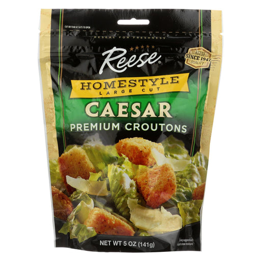 Reese Homestyle Caesar Croutons - Case Of 12 - 5 Oz.