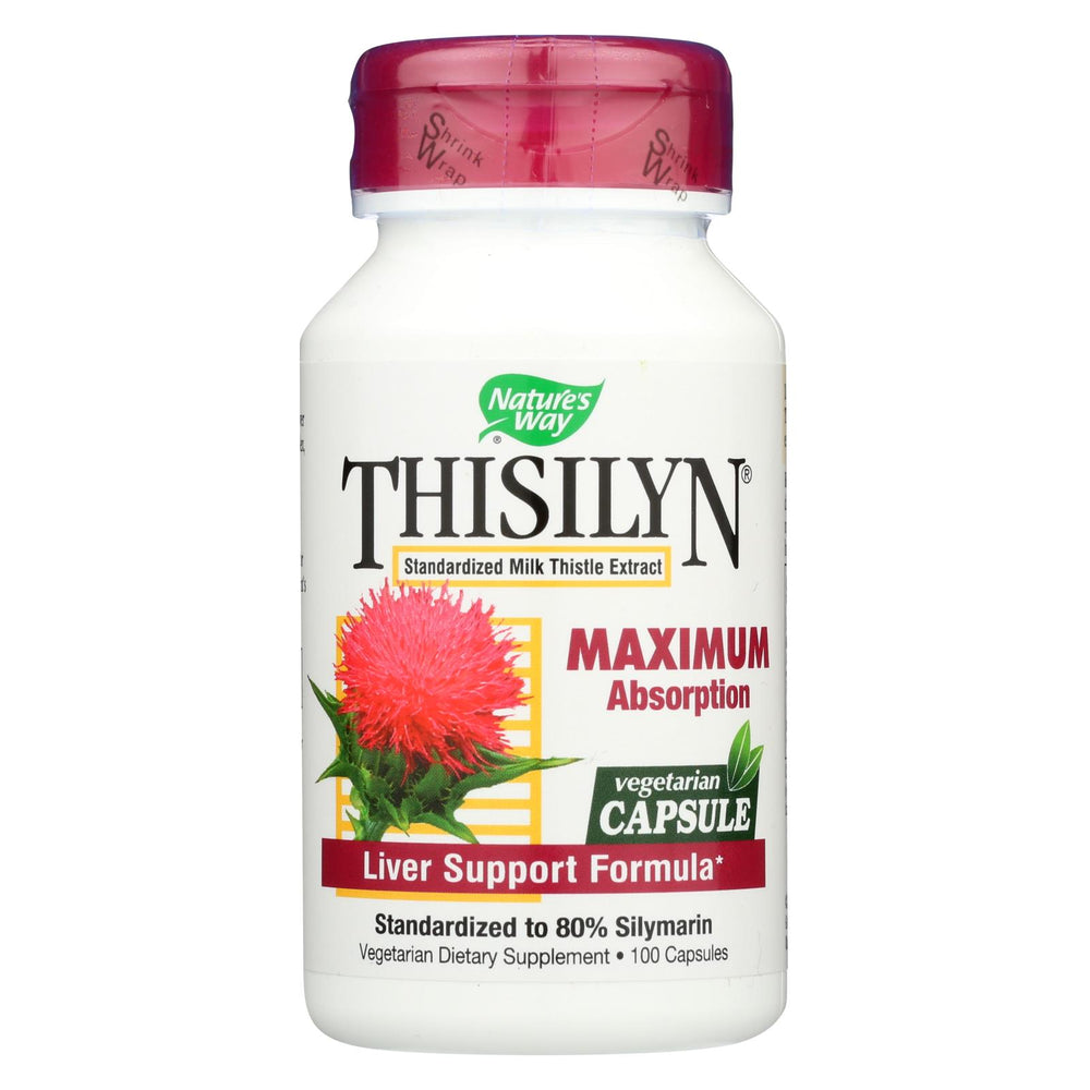 Nature's Way Thisilyn Standardized Milk Thistle Extract - 100 Capsules