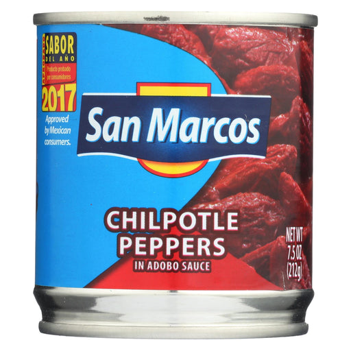 San Marcos Peppers - Chipolte - Case Of 24 - 7.5 Oz