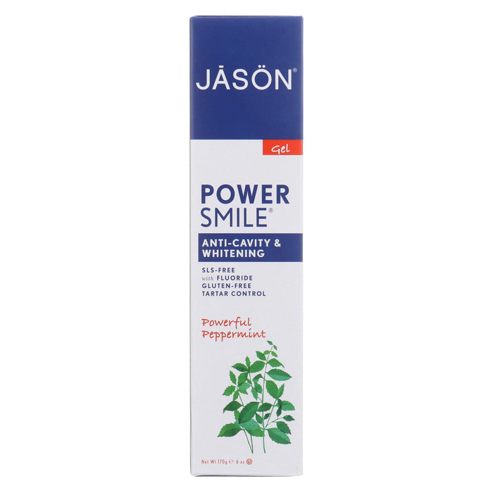 Jason Powersmile All Natural Whitening Coq10 Tooth Gel - 6 Oz