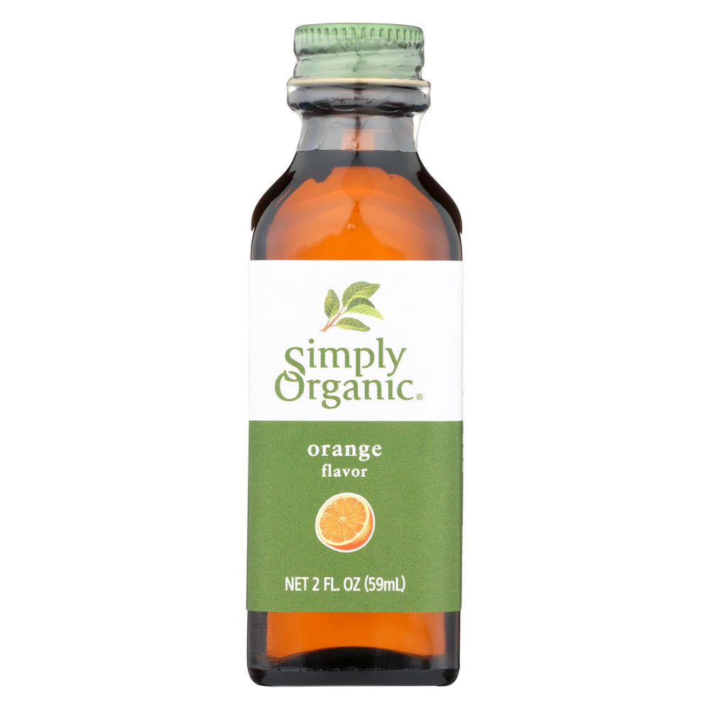 Simply Organic Orange Flavor - Organic - 2 Oz