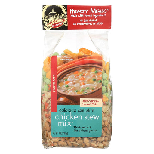 Frontier Soup Stew - Chicken Hearty Meal - Case Of 8 - 7 Oz