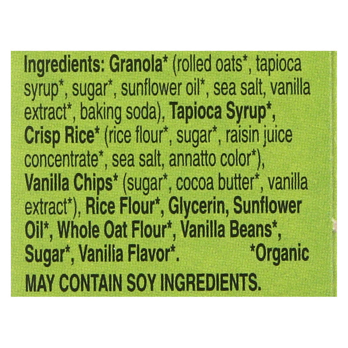 Cascadian Farm Organic Chewy Granola Bars - Vanilla Chip - Case Of 12 - 7.4 Oz.