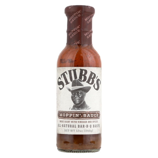 Stubb's Bbq Baste - Moppin? Sauce - Case Of 6 - 12 Oz.