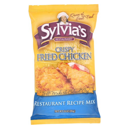 Sylvia's Crispy Fried Chicken Mix - Case Of 9 - 10 Oz.