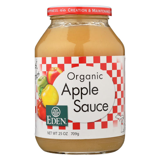 Eden Foods 100% Organic Applesauce - Case Of 12 - 25 Oz