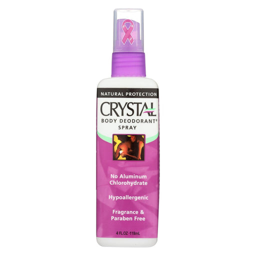 Crystal Body Deodorant Spray - 4 Fl Oz