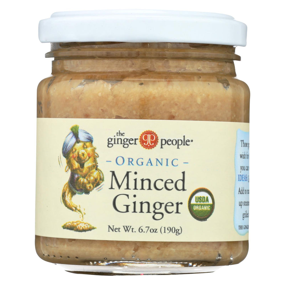 The Ginger People Organic Minced - Case Of 12 - 6.7 Oz.