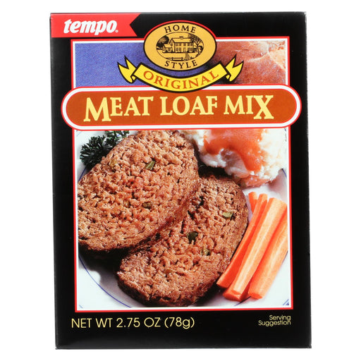 Tempo Home Style Meatloaf Mix - Original - 2.75 Oz - Case Of 12