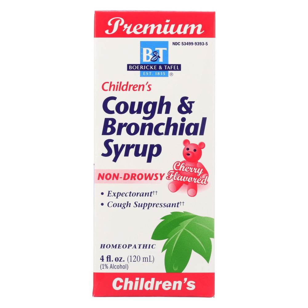 Boericke And Tafel Children's Cough And Bronchial Syrup - 4 Fl Oz