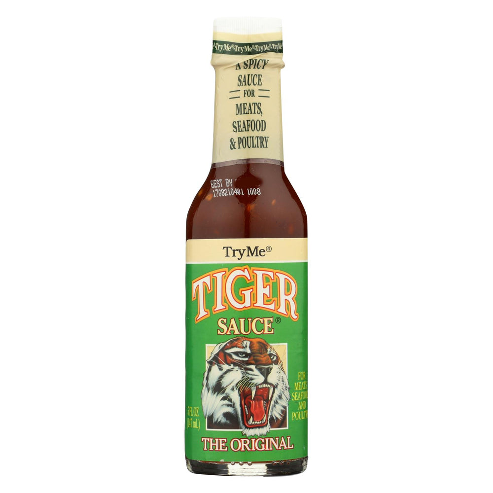 Try Me Tiger Sauce - Case Of 6 - 5 Fl Oz.
