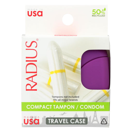 Radius Compact Tampon Case - 1 Case - Case Of 6