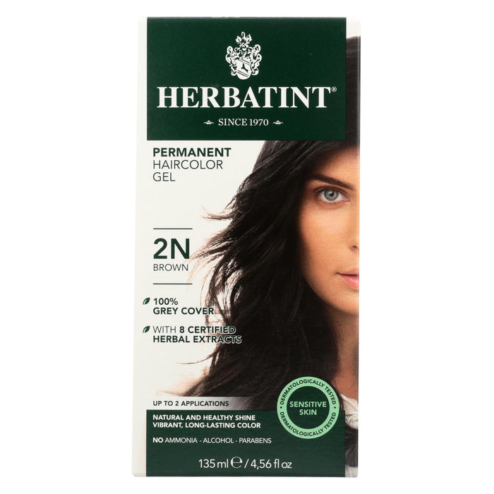 Herbatint Permanent Herbal Haircolour Gel 2n Brown - 135 Ml