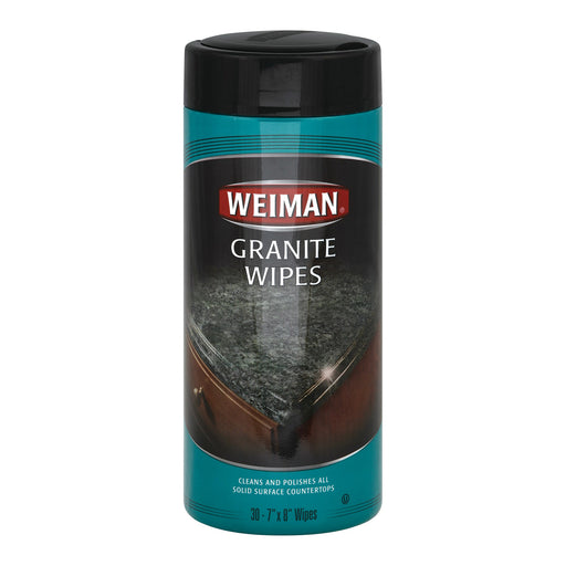 Weiman Granite Wipes - Case Of 4 - 30 Count