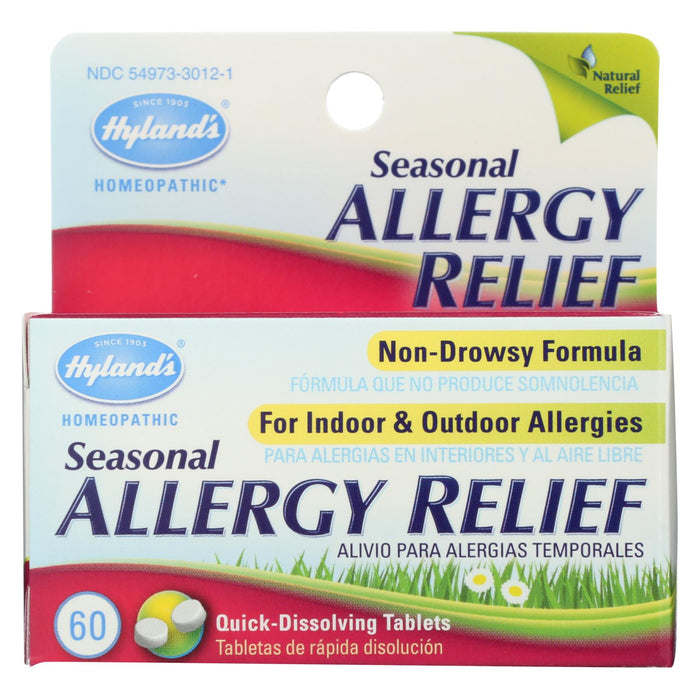Hylands Homepathic Seasonal Allergy Relief - 60 Tablets