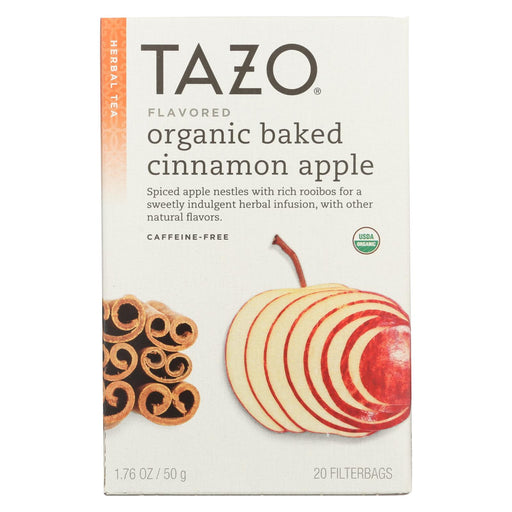 Tazo Tea Organic Tea - Hot Apple Red - Case Of 6 - 20 Bag