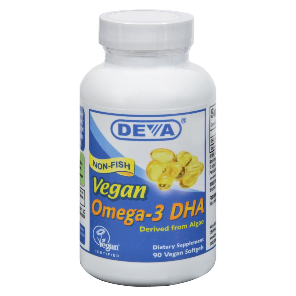 Deva Vegan Omega-3 Dha - 90 Vegan Softgels