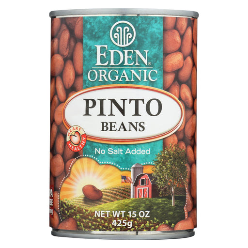 Eden Foods Organic Pinto Beans - Case Of 12 - 15 Oz.