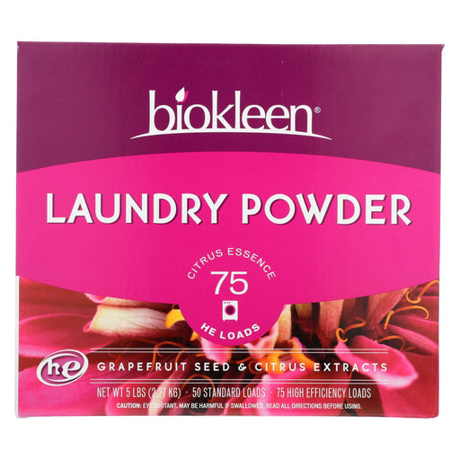 Biokleen Laundry Powder - All Temperature - 5 Lbs