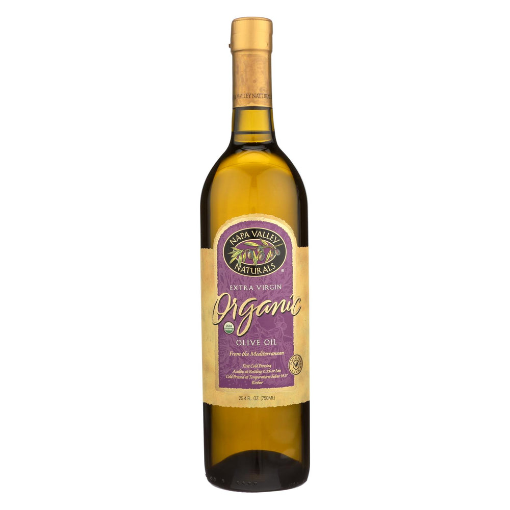 Napa Valley Naturals Organic Extra Virgin Oil - Olive - Case Of 12 - 25.4 Fl Oz.