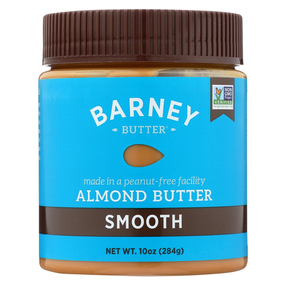 Barney Butter Almond Butter - Smooth - Case Of 6 - 10 Oz.
