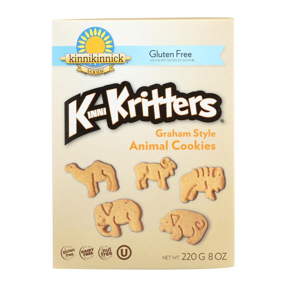 Kinnikinnick Kinnikritter Animal Cookies - Case Of 6 - 8 Oz.