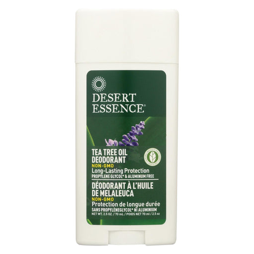 Desert Essence Tea Tree Oil Deodorant - 2.5 Oz
