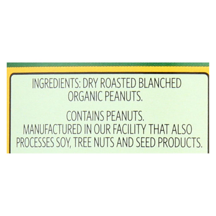 Once Again Organic No Salt Butter - Peanut - Case Of 12 - 16 Oz.