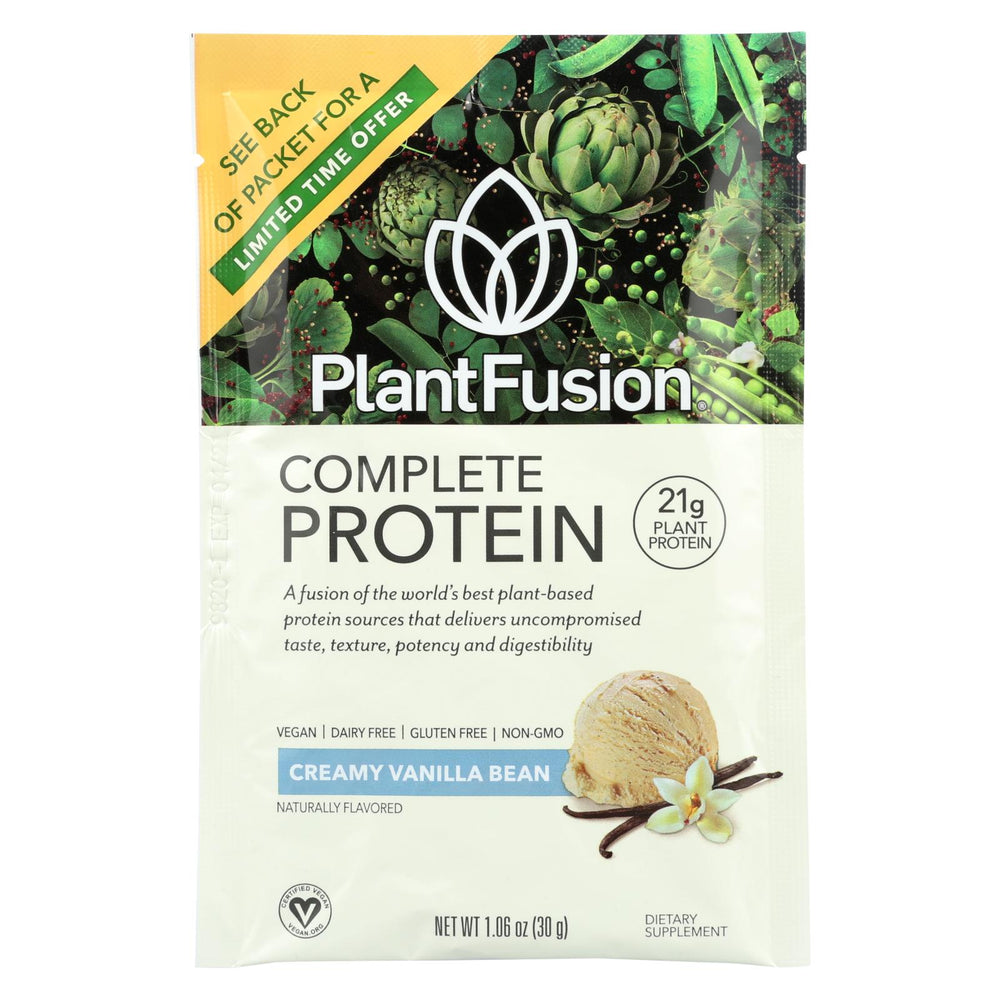 Plantfusion Vanilla Packets - Case Of 12 - 30 Grams
