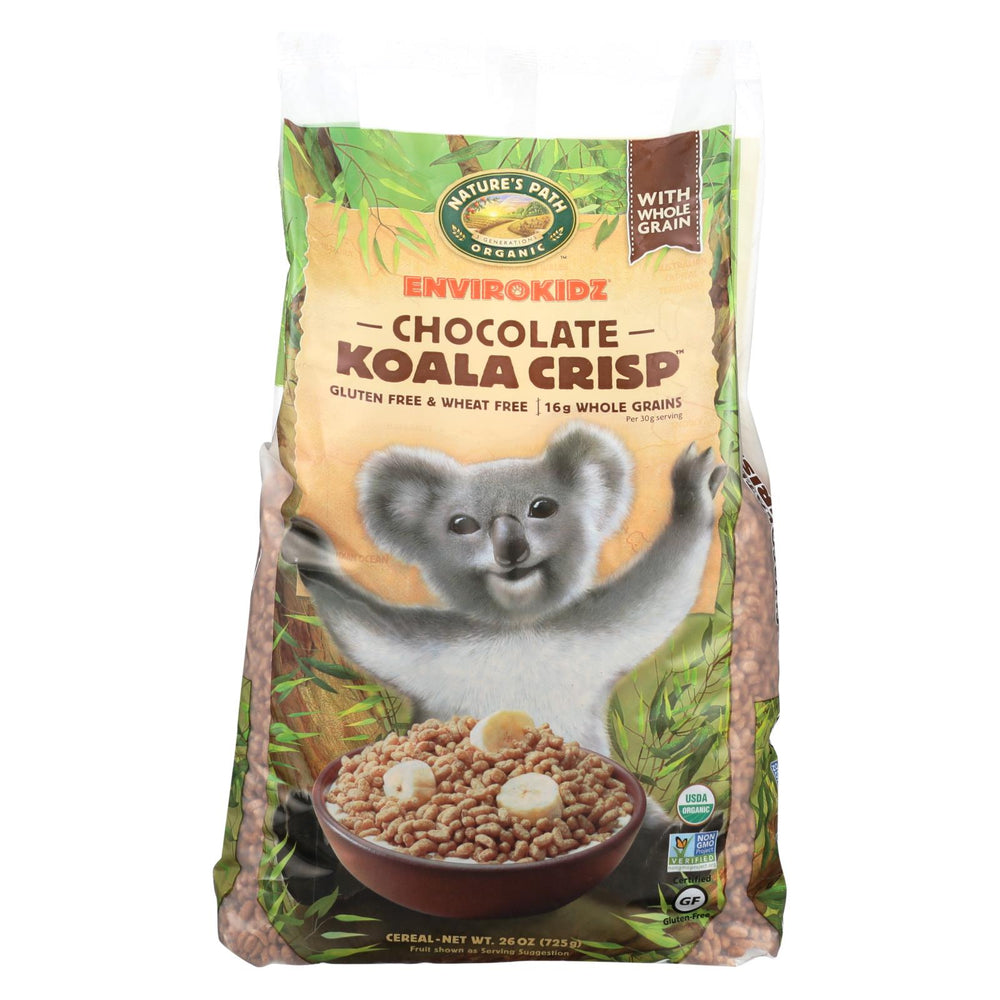 Envirokidz Organic Koala Crisp - Chocolate Cereal - Case Of 6 - 25.6 Oz.