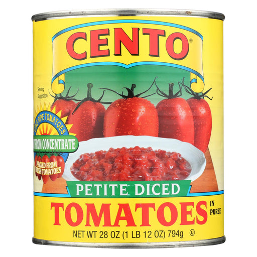 Cento Tomatoes - Petite Diced - Case Of 12 - 28 Oz