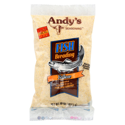 Andys Batter - Fish - Yellow - Case Of 12 - 10 Oz