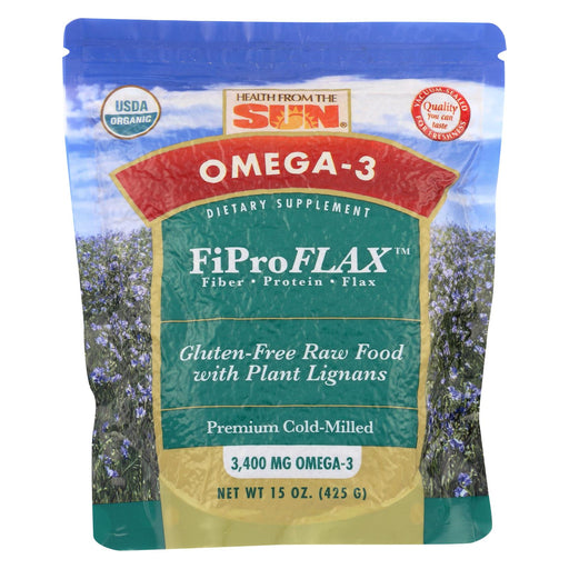 Health From The Sun Omega-3 Fipro Flax - 3400 Mg - 15 Oz