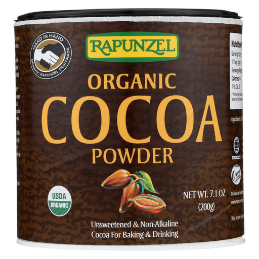Rapunzel Organic Cocoa Powder - Case Of 6 - 7.1 Oz.